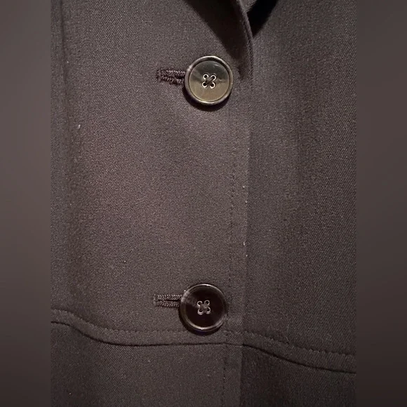 Charter Club Women’s Black Classic Blazer Size 8 - Picture 2 of 5